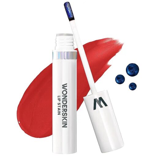 Wonderskin Wonder Blading Lip Stain Peel Off Masque - Long Lasting, Waterproof and Transfer Proof Red Lip Tint, Matte Finish Peel Off Lip Stain ( Hayley Masque )