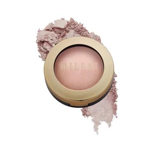 Milani Baked Highlighter ( Dolce Perla ) - Cruelty-Free Powder Highlighter, Highlight Face for a Shimmery or Matte Finish