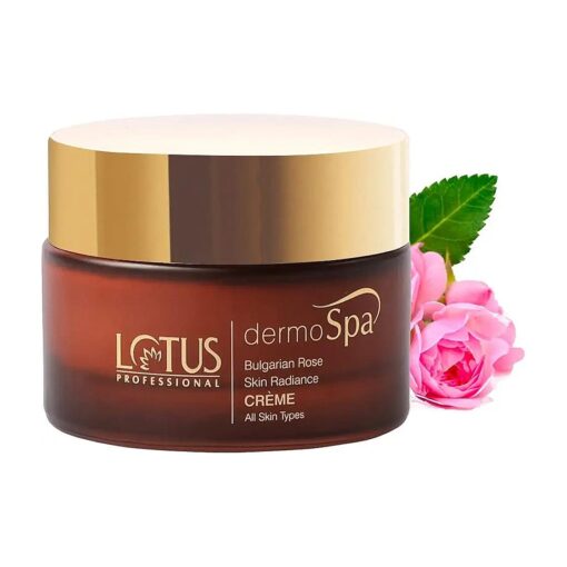 Lotus Professional Dermo Spa Bulgarian Rose Skin Radiance Creme with SPF20, 50g