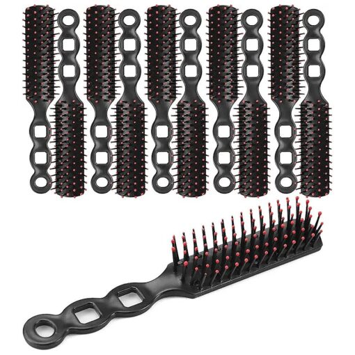 Bulk Hair Brushes for Homeless Individually Wrapped, Hair Brush Bulk, Hair Brush for Curly Hair Suitable for Homeless, Shelter, Air Bnb/Hotel ( 24 PCS )