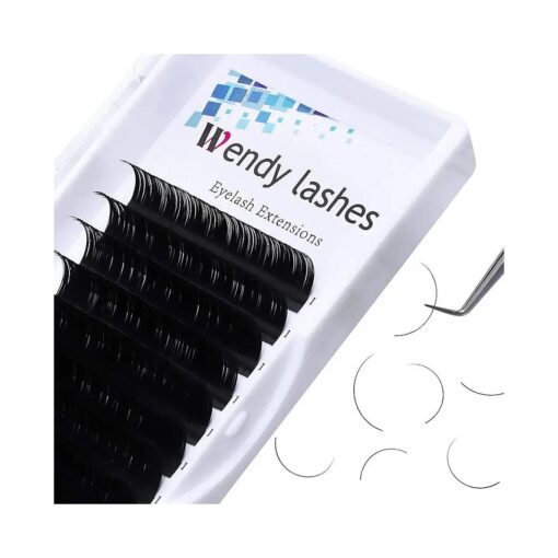 Eyelash Extensions D Curl Classic Lash Extensions .10 .15 .20 .25mm Individual Lashes Mixed Length 8-14mm/14-20mm/20-25mm Eyelash Extension Lashes ( 0.15-D, Mixed 14-20mm )