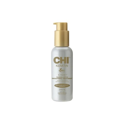 CHI Keratin K-Trix 5 Smoothing Treatment, Hair Serum For Creating Smooth, Frizz-Free Styles That Last, Sulfate, Paraben, & Cruelty-Free, 3.92 Oz