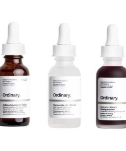 The New Ordinary Face Serum Set ! Caffeine Solution 5 % + AHA 30 % + BHA 2 % + B5 ! Niacinamide 10 % + Zinc 1 % ! Help Fight Visible Blemishes And Improve The Look Of Skin Texture & Radiance !