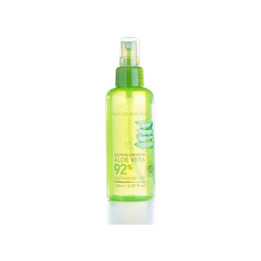 Nature Republic Soothing & Moisture Aloe Vera 92 % Gel Mist, 150 Gram