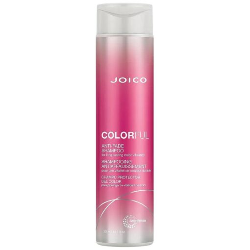 Joico Colorful Anti-Fade Shampoo | For Color-Treated Hair | Preserve Hair Color & Vibrancy Long-Term | Boost Shine & Reduce Breakage | Sulfate Free | With Camellia Oil & Pomegranate Extract