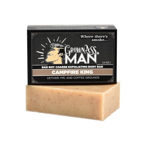 Body Bars ( Campfire King ( Coarse Exfoliant ), Single )