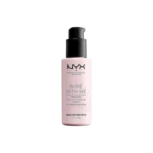 NYX PROFESSIONAL MAKEUP Bare With Me Cannabis Sativa Seed Oil SPF 30 Daily Moisturizing Face Primer