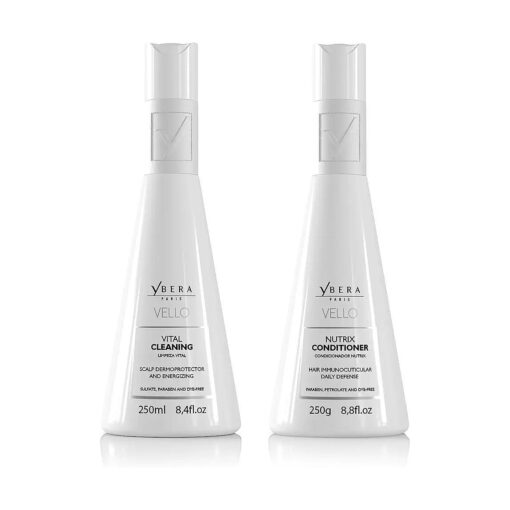 Vello Home Care | Biomimetic Hair Fertilization Therapy | Combats Hair Loss | Restores Vitality | Ideal for Men and Women with Capillary Atrophy | Set of 2