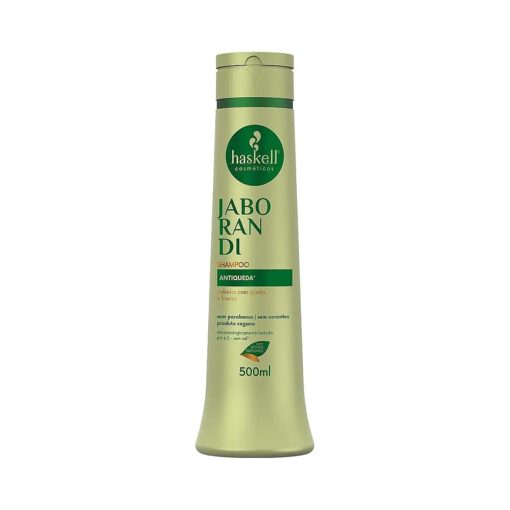 Haskell - Linha Jaborandi - Shampoo Carqueija and Vitamin A 500 Ml - ( Jaborandi Collection - Carqueja and Vitamin A 16.90 Fl Oz )