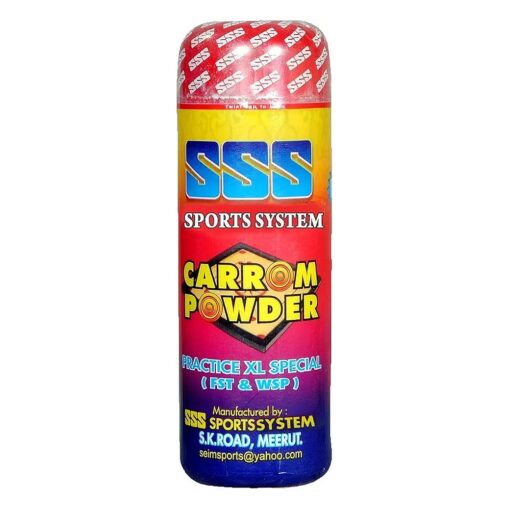 SSS Carrom Powder 160Gm Practice-XL _by Kingsmen Line ( Pack of 1 )