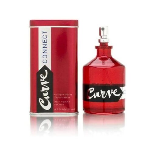 Curve Men 's Cologne Fragrance Spray, Casual Day or Night Scent, Curve Connect, 4.2 Fl Oz