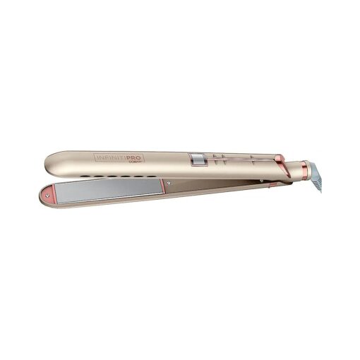 INFINITIPRO BY CONAIR Frizz Free Titanium Ceramic Flat Iron, 1-inch