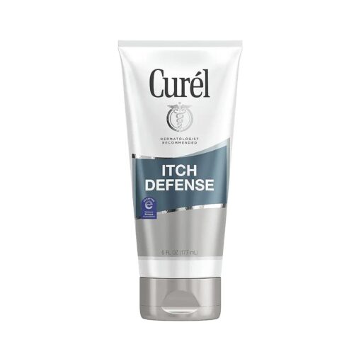 Curel Itch Defense Calming Body Lotion, Moisturizer for Dry, Itchy Skin, Body and Hand Lotion, 6 Ounce, with Advanced Ceramide Complex, Pro-Vitamin B5, Shea Butter