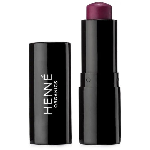 Henne Organics Luxury Lip Tint - Moisturizing, Sheer Natural Color - Muse ( Berry Mauve )