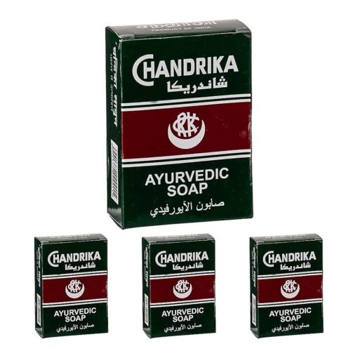 Chandrika Ayurvedic Soap 75g ( Pack of 4 )