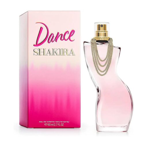 Shakira Perfumes - Dance for Women - Long Lasting - Femenine, Charming and Modern Perfume - Fruity Floral Notes - Ideal for Day Wear - 2.7 Fl, Oz