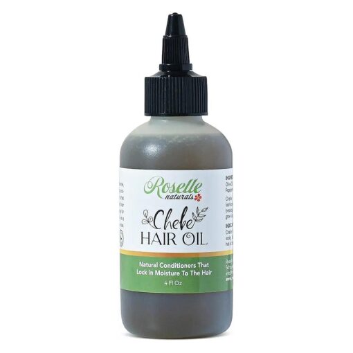 4oz Chebe Hair Oil Made with Authentic Chebe Powder from Chad - African Chebe Oil for Hair Growth, Itchy Scalp Relief, fights dryness and breakage - 4 ounces