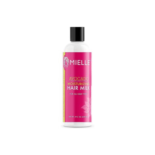 Mielle Organics Avocado Moisturizing Hair Milk for All Hair Types, Moisturizing Lotion for Dry & Thirsty Hair, 8 Ounces