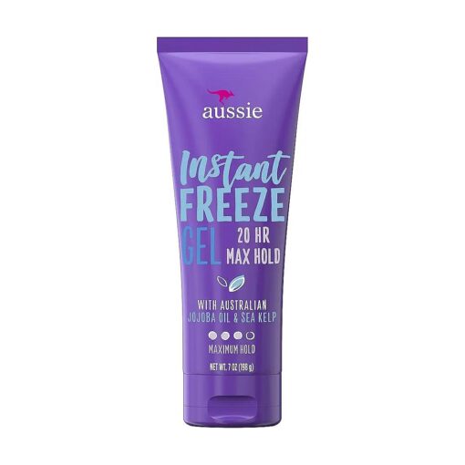 Aussie Instant Freeze Gel Maximum Hold 7 oz ( Pack of 2 )