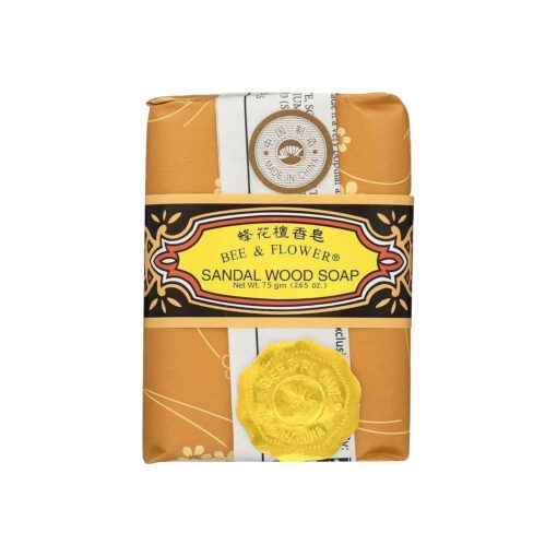 Bee & Flower - Chinese Sandalwood Soap 2.65oz - 12/case