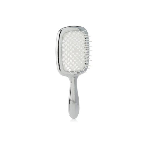 janeke Chrome Body Brush with Hedgehog White - 74 G