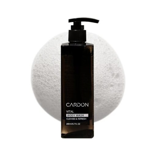 Cardon Acne Clearing Men 's Body Wash, Korean Skin Care, All Natural Green Tea Extract, Sea Buckthorn, & Cica Combat Breakouts, Prevent Body Odor to Deeply Cleanse w/o Stripping ( 1 PK )