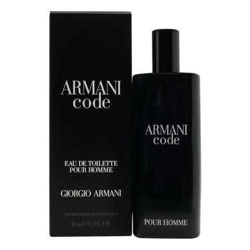 Giorgio Armani Code Eau de Toilette Spray for Men, 0.5 Ounce