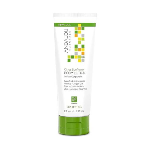 Andalou Naturals Citrus Sunflower Uplifting Body Lotion, 8 fl.oz ( Packaging may vary )