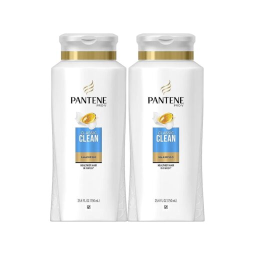 Pantene, Shampoo, Pro-V Classic Clean, 25.4 fl oz, Twin Pack