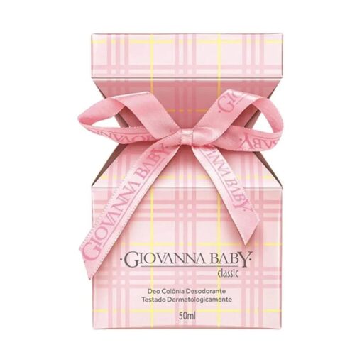 Giovanna Baby Linha Tradicional Deo Colonia Classic 50 ml Classic Collection - Classic Eau de Cologne 1.69 Fl Oz .