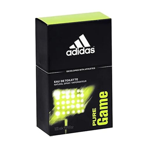 Adidas Eau de Toilette Spray for Men, Pure Game, 100 ml