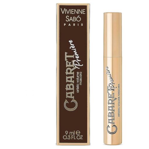 Vivienne Sabo Paris - Classic Everyday Mascara Cabaret Premiere, Cruelty Free, Brown, Made in Europe