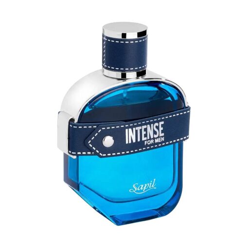 Sapil Perfumes `` Intense for Men" - Long-lasting, Enticing scent for every day from Dubai - Fresh spicy scent - EDT spray fragrance - 3.4 Oz ( 100 ml ) .