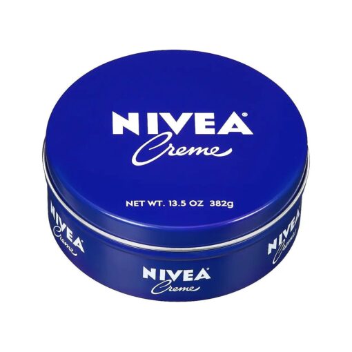 NIVEA Creme, Moisturizing Cream - Body Cream, Face Cream, and Hand Cream, 13.5 Oz Tin