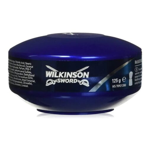 Wilkinson Sword Mens Traditional Classic Shaving Soap Bowl, 125 Gram