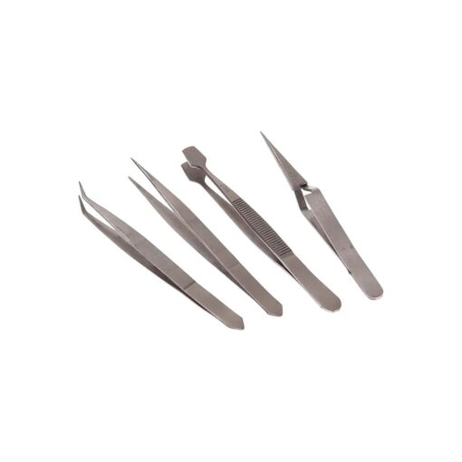 Faithfull Tweezer Set ( 4 Pieces )