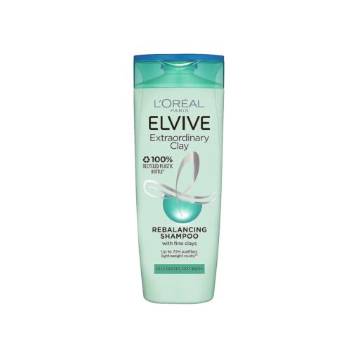 L'Oreal Paris Elvive Extraordinary Clay Re-Balancing Shampoo 400ml