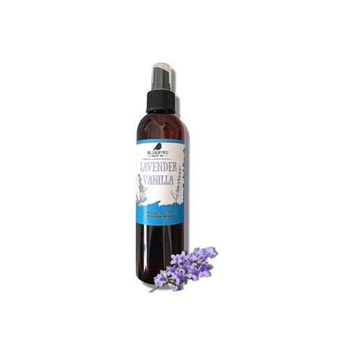 BLUEBYRD Soap Co, Lavender Vanilla Fragrance for Hair and Body | Alcohol Free Hair Perfume | Perfumed Hair and Body Mist -Sweet Vanilla & Relaxing Lavender Scent | Clean Beauty, Vegan, Free of