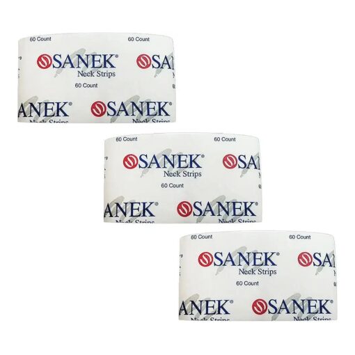 Salon Barber Hair Stylist Graham SANEK 3 Packs of 60 Neck Strips SD-40003