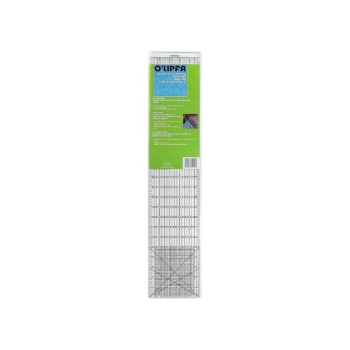 O'Lipfa 11111 Ruler with Lip Edge, 5 x 24-Inch