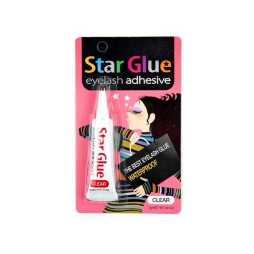 Star Eyelash Glue for Strip Lashes ( Clear ) 7g ( 1/4oz )