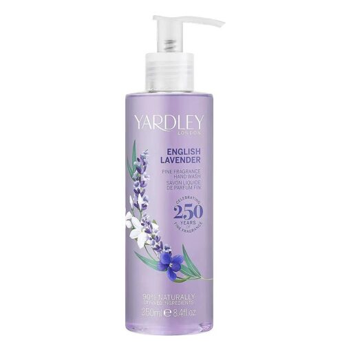 Yardley of London English Lavender Hand Wash, Clear