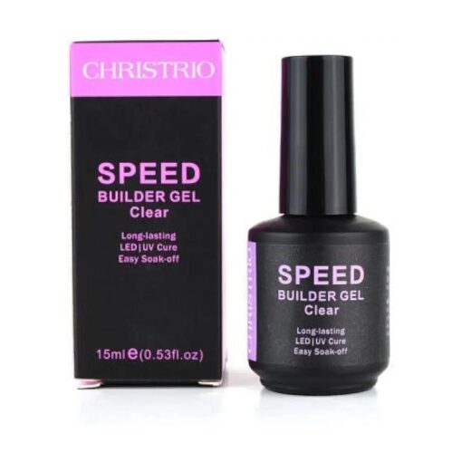 Christrio - Speed Builder Gel - CLEAR