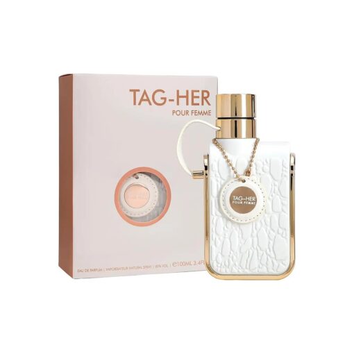 Armaf Tag Her By Eau De Parfum Spray, Clear, oriental floral, 3.4 Ounce