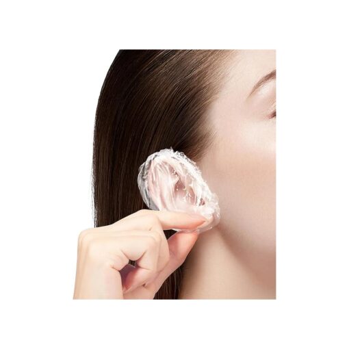 200 Pack Disposable Ear Covers for Shower, Waterproof Plastic Ear Protectors, Ear Shower Caps for Hair Dye-15cm