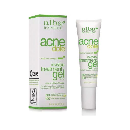 Alba Botanica Acnedote Invisible Treatment Gel, 0.5 oz