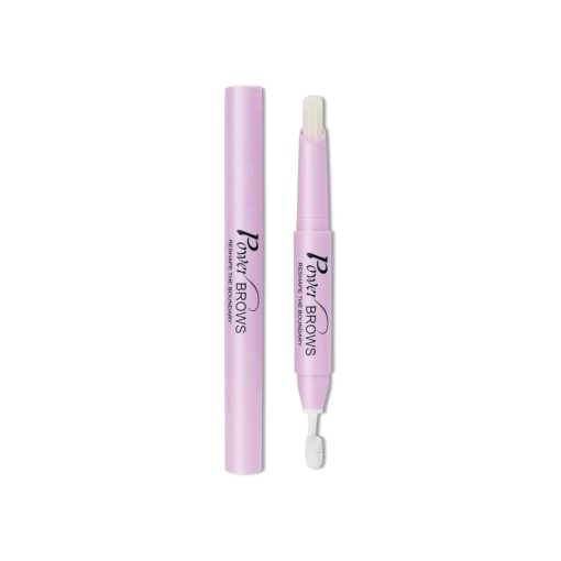 Eyebrow Wax - Brow Wax with Brush, Clear Waterproof Long Lasting Eyebrow Wax Pen for Feathered Fluffy Brow Shaping Styling Makeup Pencil