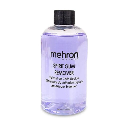 Mehron Makeup Spirit Gum Remover | SFX Makeup Remover | Spirit Gum Adhesive Remover 9 fl oz ( 266 ml )