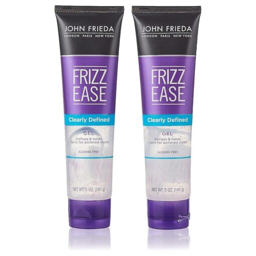 John Frieda Frizz-Ease Gel Clearly Defined 5 Ounce ( 145ml ) ( 2 Pack )