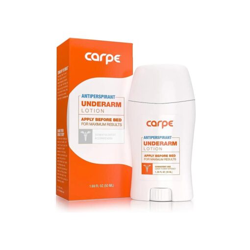 Carpe Underarm Antiperspirant and Deodorant, Clinical strength with all-natural eucalyptus scent, Combat excessive sweating Stay fresh and dry, Great for hyperhidrosis